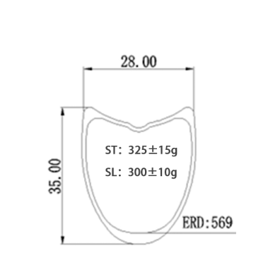 700C carbon rim tubular 35mm profile 28mm wide asymmetric optional,super light Bola