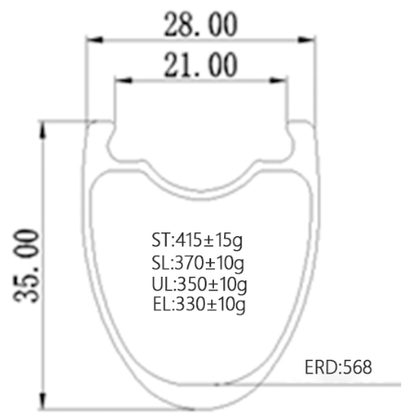 700C tubeless ready super light carbon race rim 35mm low profile 28mm outer wide 21mm inner wide,Asymmetric option,ultra light and extreme light  Bola