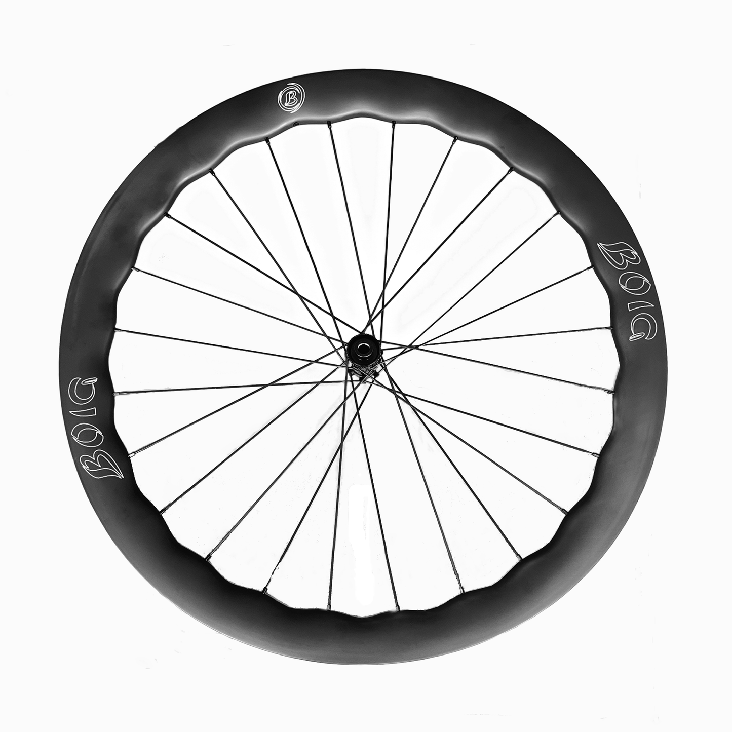 Bola 700C classic carbon bike wheelset disc brake 45mm and 50mm wave profile 28mm wide for Daily Cycling