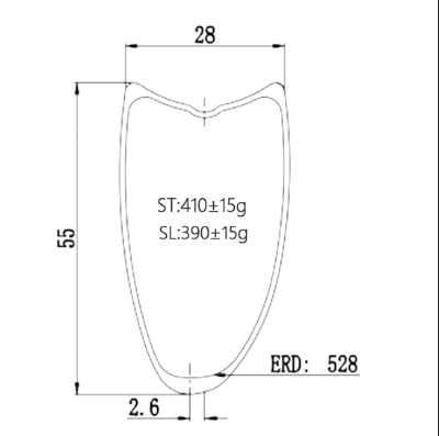 700c route carbon rims tubular 55mm high  28mm wide  for riding,super light and offset available Bola