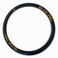 Tubeless ready superlight carbon velo cyclocross rims 35mm height 30mm wide 24mm or 25mm inner wide for gravel