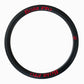 700c tubeless ready  aerodynamic carbon front rims 88mm high profile  25mm wide  18mm inner wide for triathlon